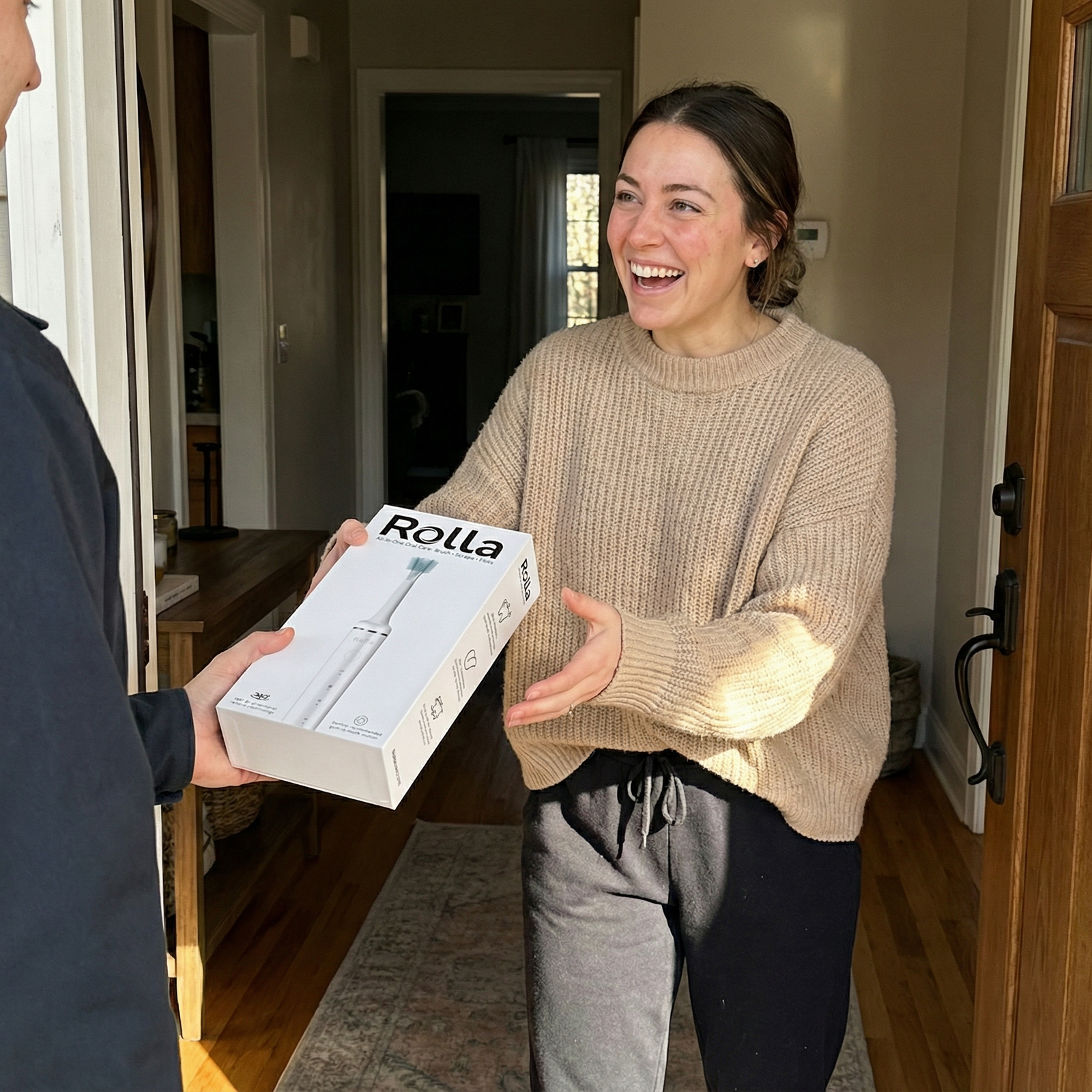 Kapcsolja be az automatikus szállítást és tartsa meg Rollát...